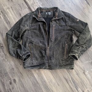 Men's Kuhl Black Denim Jacket
